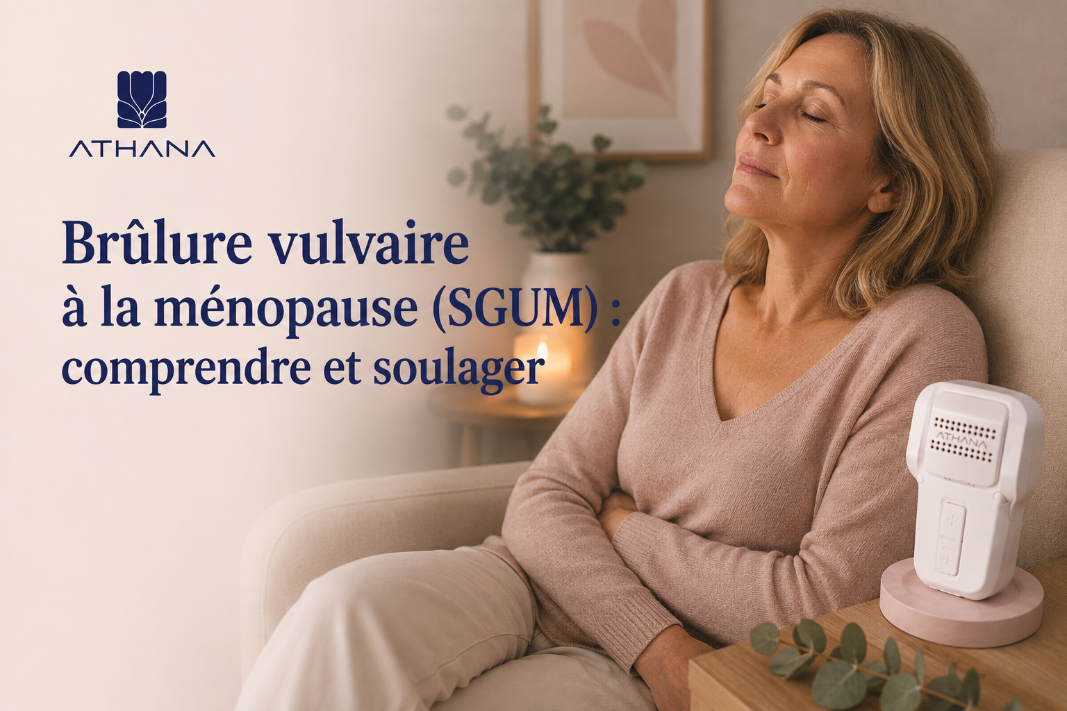 Brûlure vulvaire à la ménopause (SGUM) : comprendre et soulager