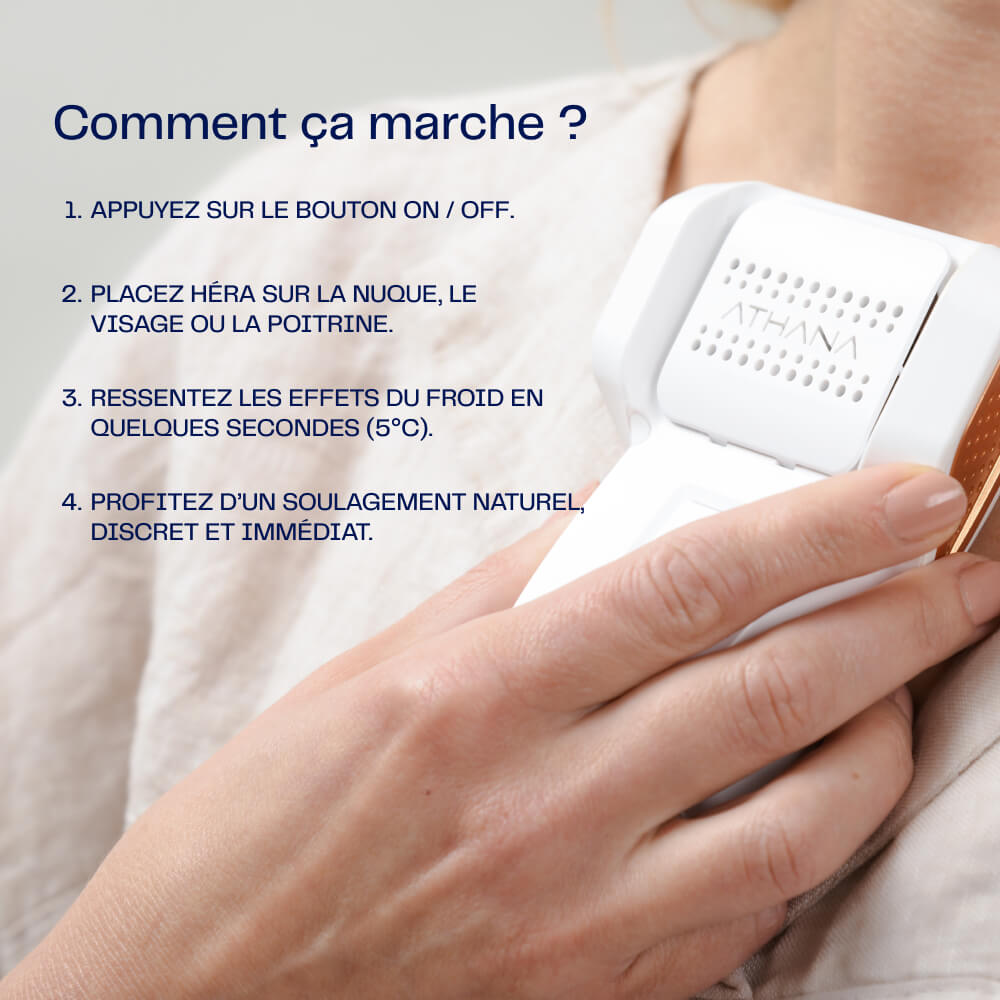 Héra, l’appareil de cryothérapie portable